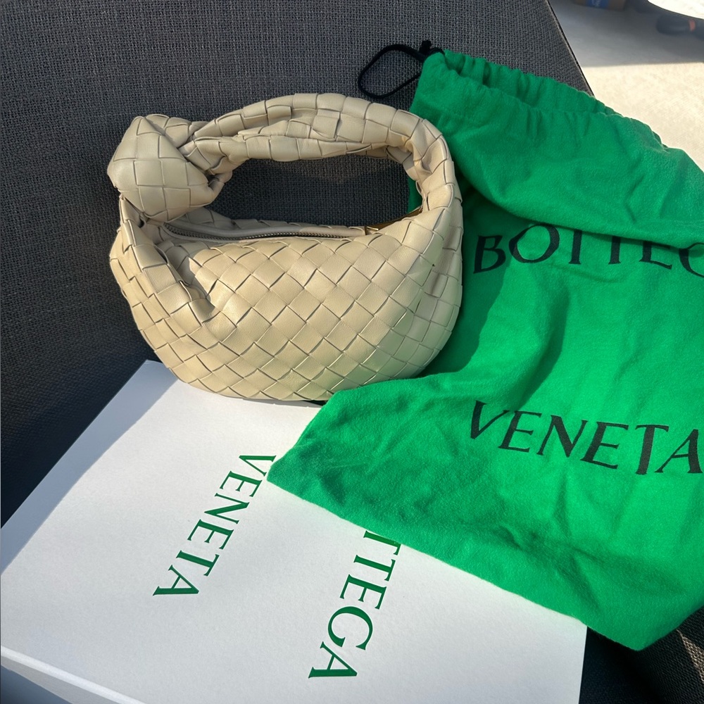 Bottega Veneta Mini Jodie in Porridge